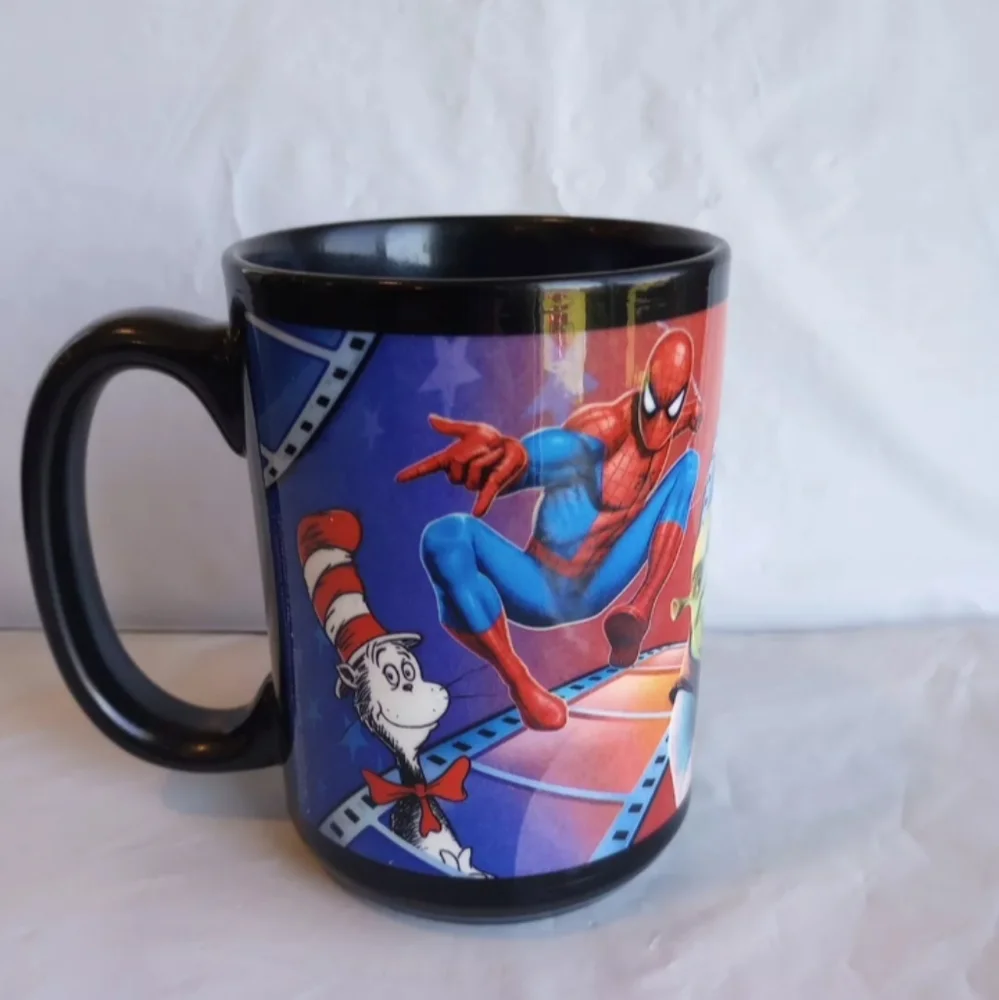 2010 Universal Studios Florida Shrek, Spider Man, Cat In The Hat Black M…